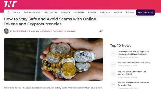 Stay Safe with Cryptocurrencies  - Link Building - Dominic Field iGaming writer